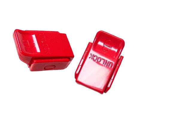 Lot de 2 Clips rouge de rechange pour machine sous vide Jumbo 30 EVO – Réf. 16739