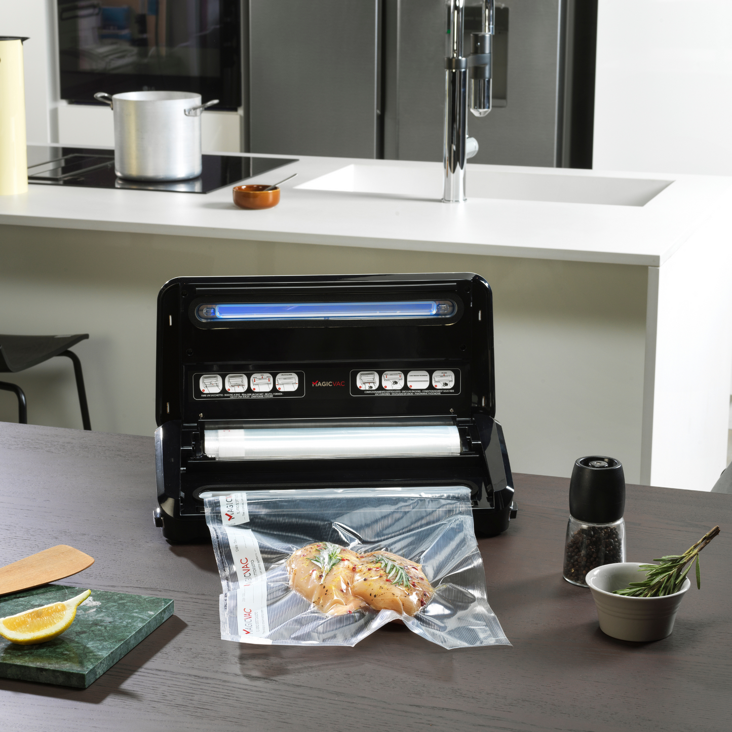 Machine sous vide Magic Vac - Activa - Machine ouverte