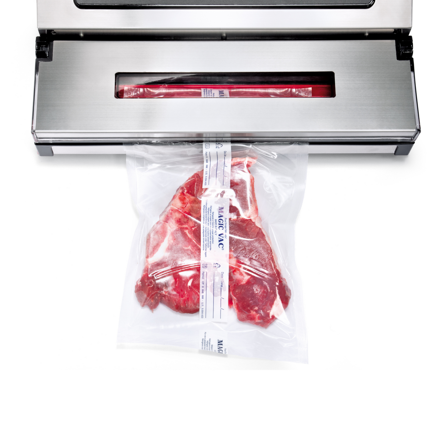Machine sous vide Magic Vac - Jumbo 30 Evo - Mise sous vide steak de boeuf