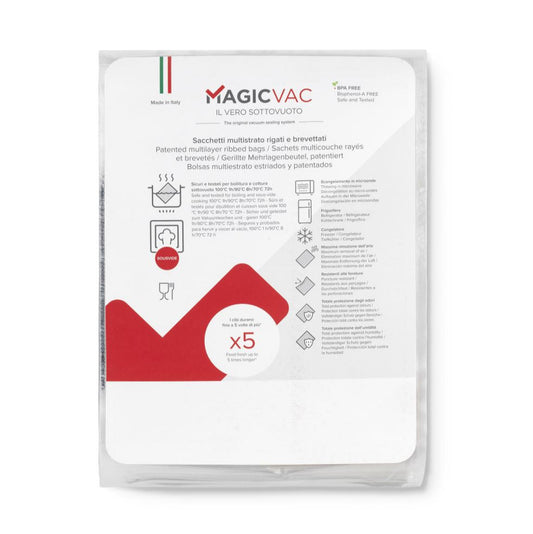 50 sacs sous vide prédécoupés Magic Vac
