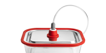 Aspiration sous vide pour boite en verre magic vac
