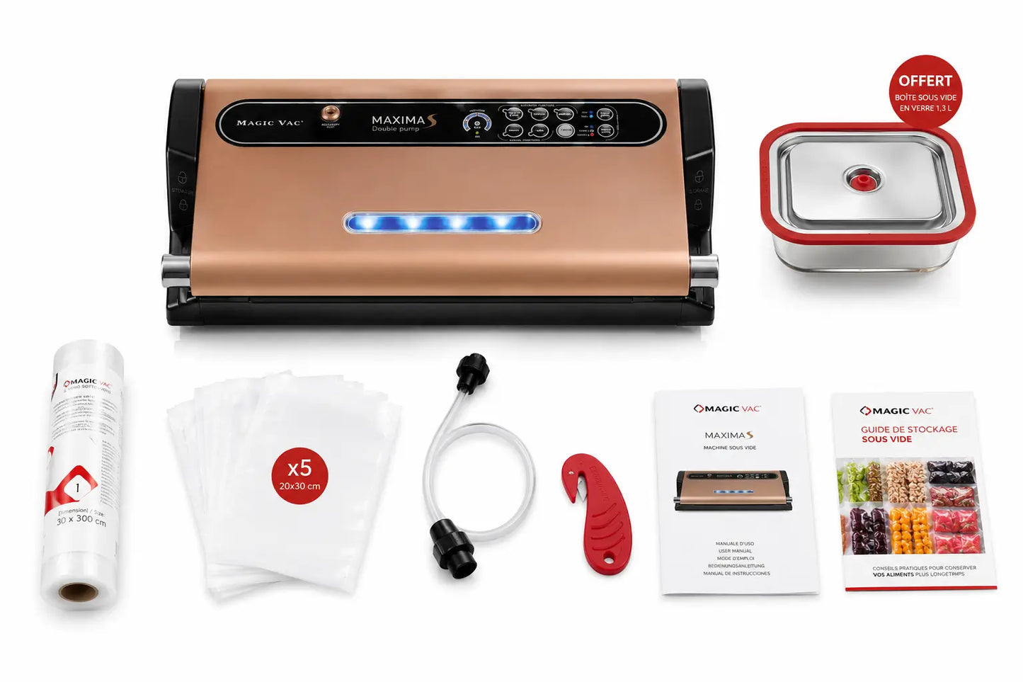Machine à emballer sous vide MAXIMA S