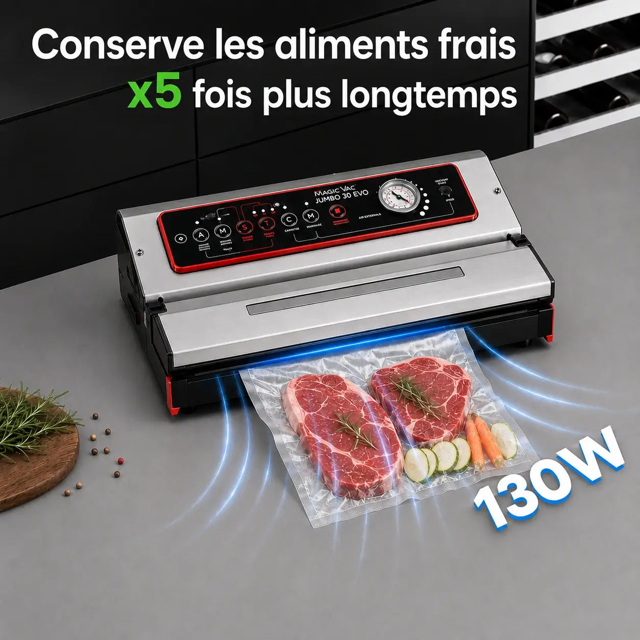 Machine à emballer sous vide JUMBO 30 EVO