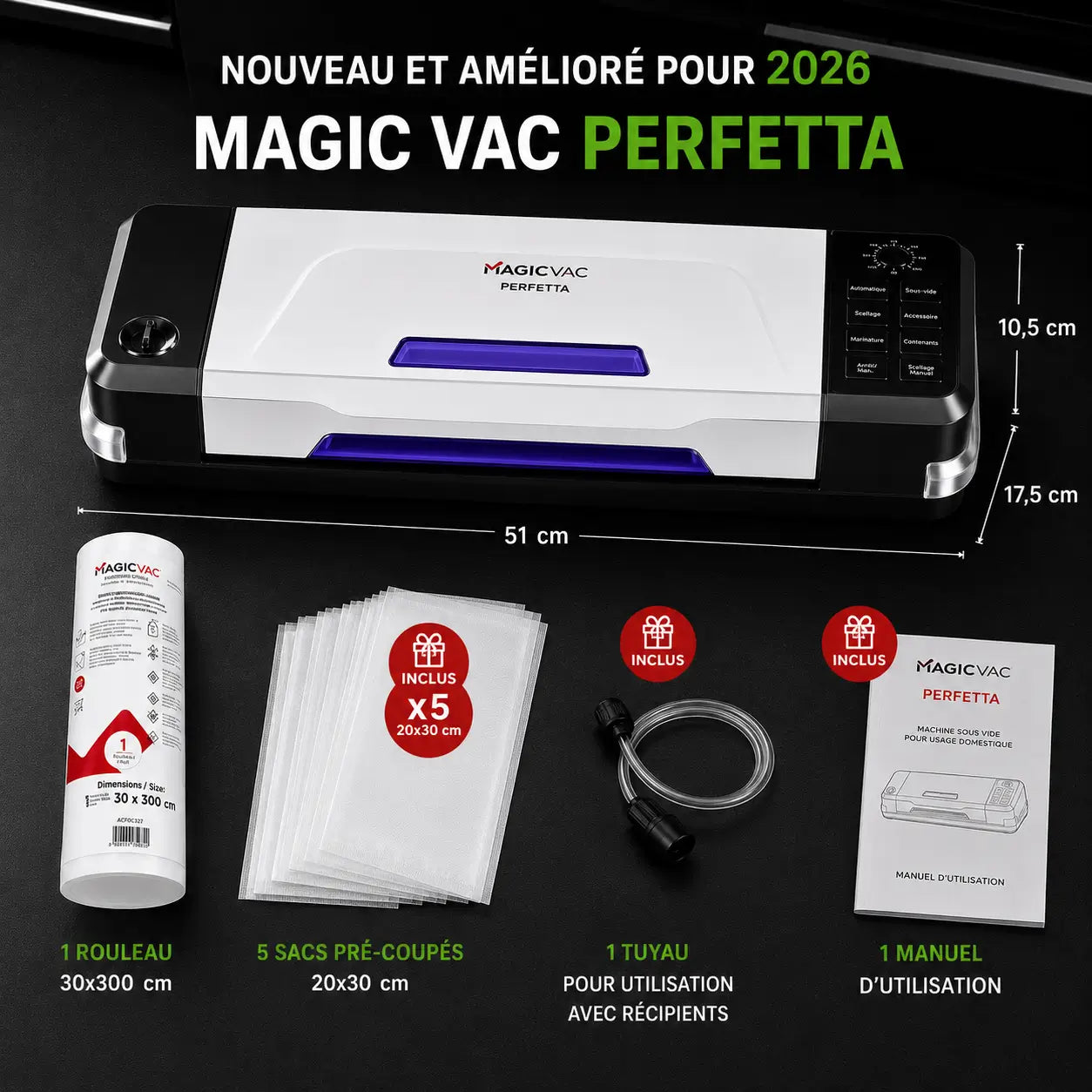 Machine à emballer sous vide PERFETTA